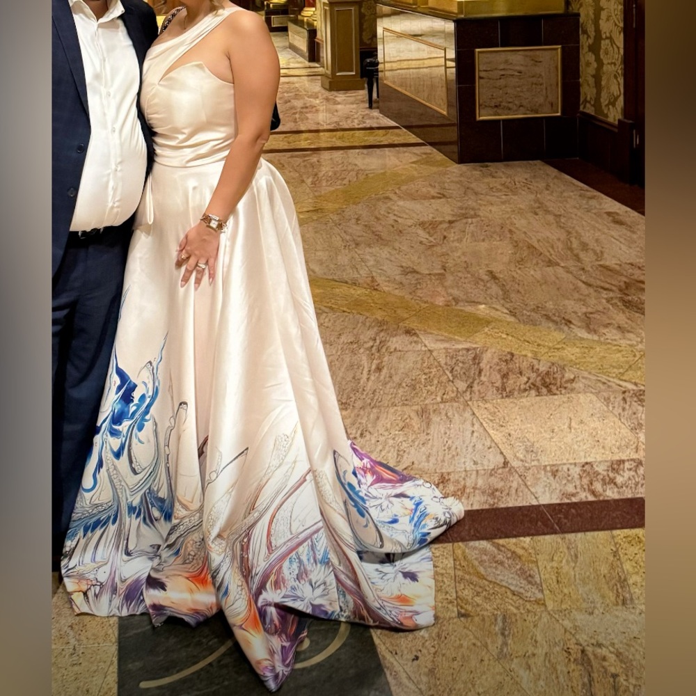 Long formal evening dress